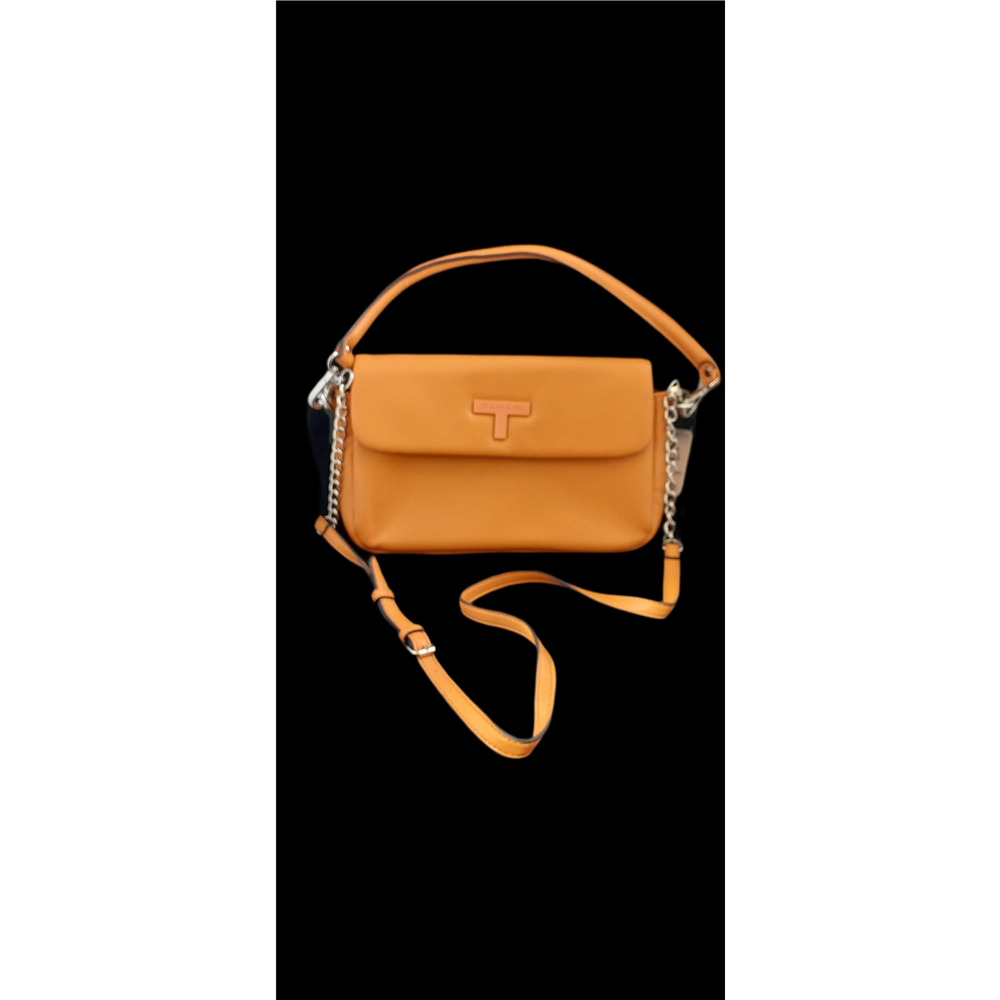 NWT Tahari "Tabitha" Purse - Made with Recyclable Bottles /Vegan Leather -Mango